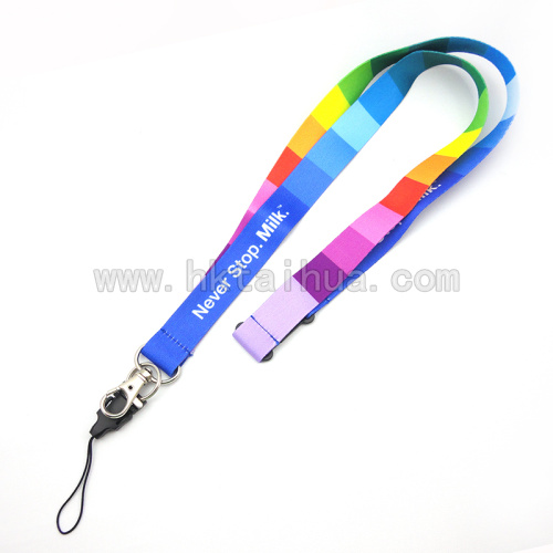 Rainbow lanyard